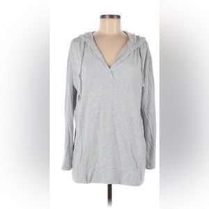 Lou & Grey Hooded Long Sweatshirt size M